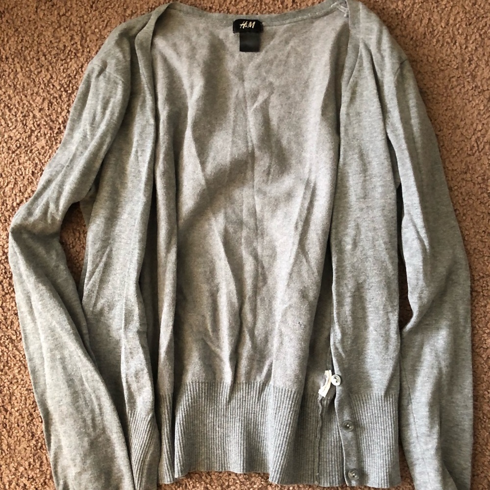 Cardigan sweater worn once